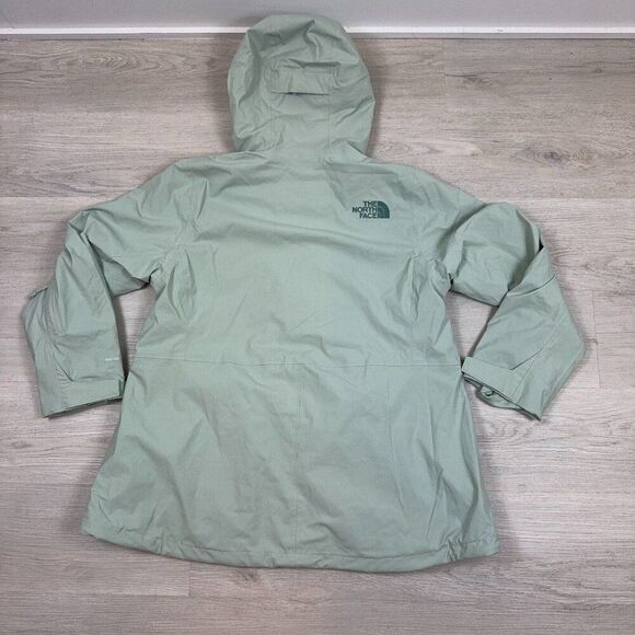 The North Face Womens Freedom Jacket Plus Size 1X Misty Sage - Picture 7 of 9